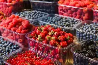 Imballaggi di plastica per frutta