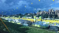 Vista del Villaggio Coldiretti al Circo Massimo di Roma, ottobre 2018