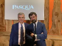 Umberto e Riccardo Pasqua, rispettivamente Presidente e Ceo di Pasqua Vigneti e Cantine
