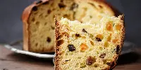 Panettone in una foto d'archivio