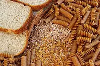 Riso, pane, pasta integrali