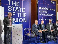 State of Union, con Matthias Berninger (4° da sx), Executive VP, Public Affairs, Science, Sustainability & HSE, Bayer