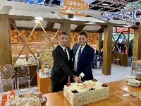 I festeggiamenti alla presenza di Simone Zerbinati e Gianluca Zerbinati