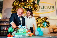 Gabriele Longanesi ai festeggiamenti per i 25 anni di Natura Nuova