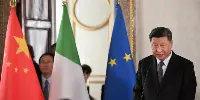 Il presidente cinese Xi Jinping al Business Forum 2019 Italia Cina
