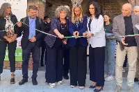 Taglio del nastro alla Festa del Bio 2023