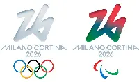 Logo Olimpiadi Invernali Milano Cortina 2026