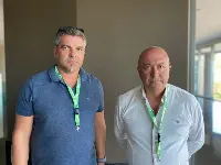 A sinistra Pietro De Padova (Cia-Agricoltori Italiani Due Mari Taranto-Brindisi); a destra Vito Rubino (Cia-Agricoltori Italiani Puglia Area Due Mari)