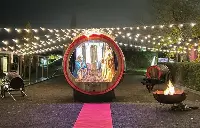 Presepe nella botte al Balsamico Village di De Nigris 1889