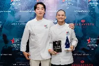 Ian Goh, vincitore del Fine Dining Lovers Food for Thought Award