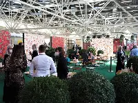 Scatto nel giorno di apertura, al Padiglione 25 di Sana 2021, a Bologna