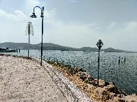 Zona portuale di San Feliciano presso il lago Trasimeno