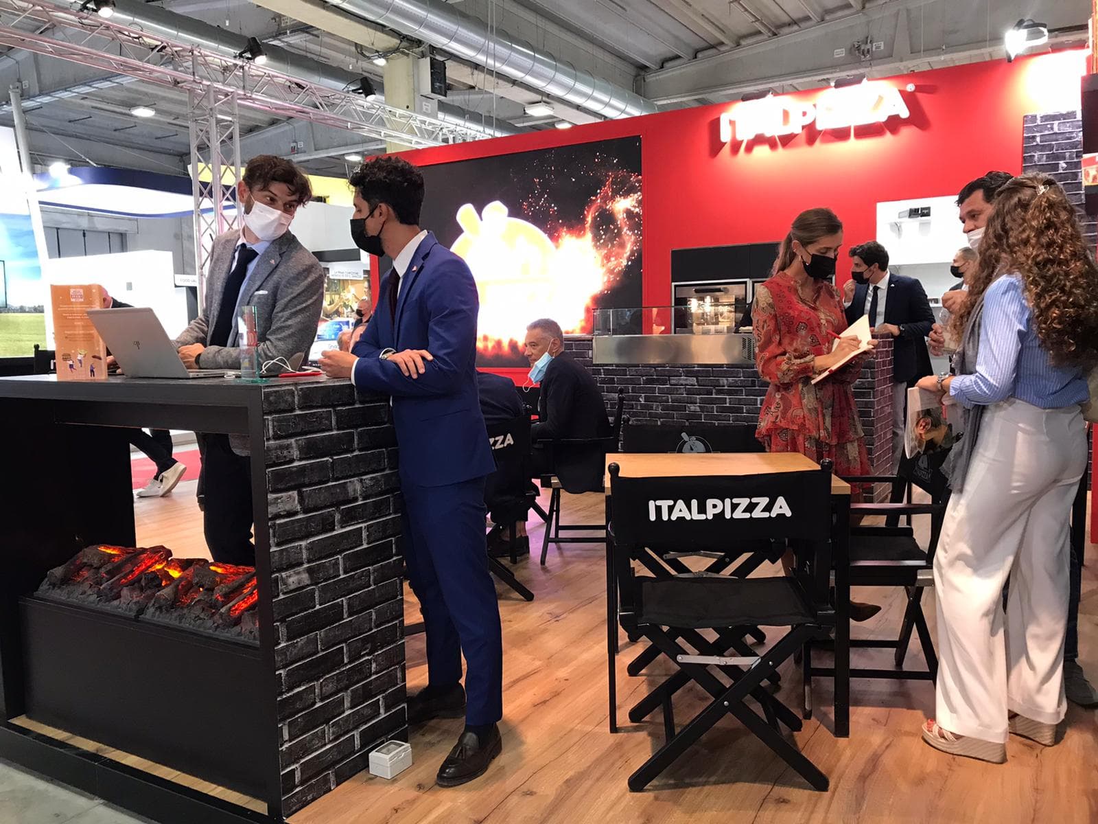 Stand Italpizza all'edizione 2021 del Salone Cibus