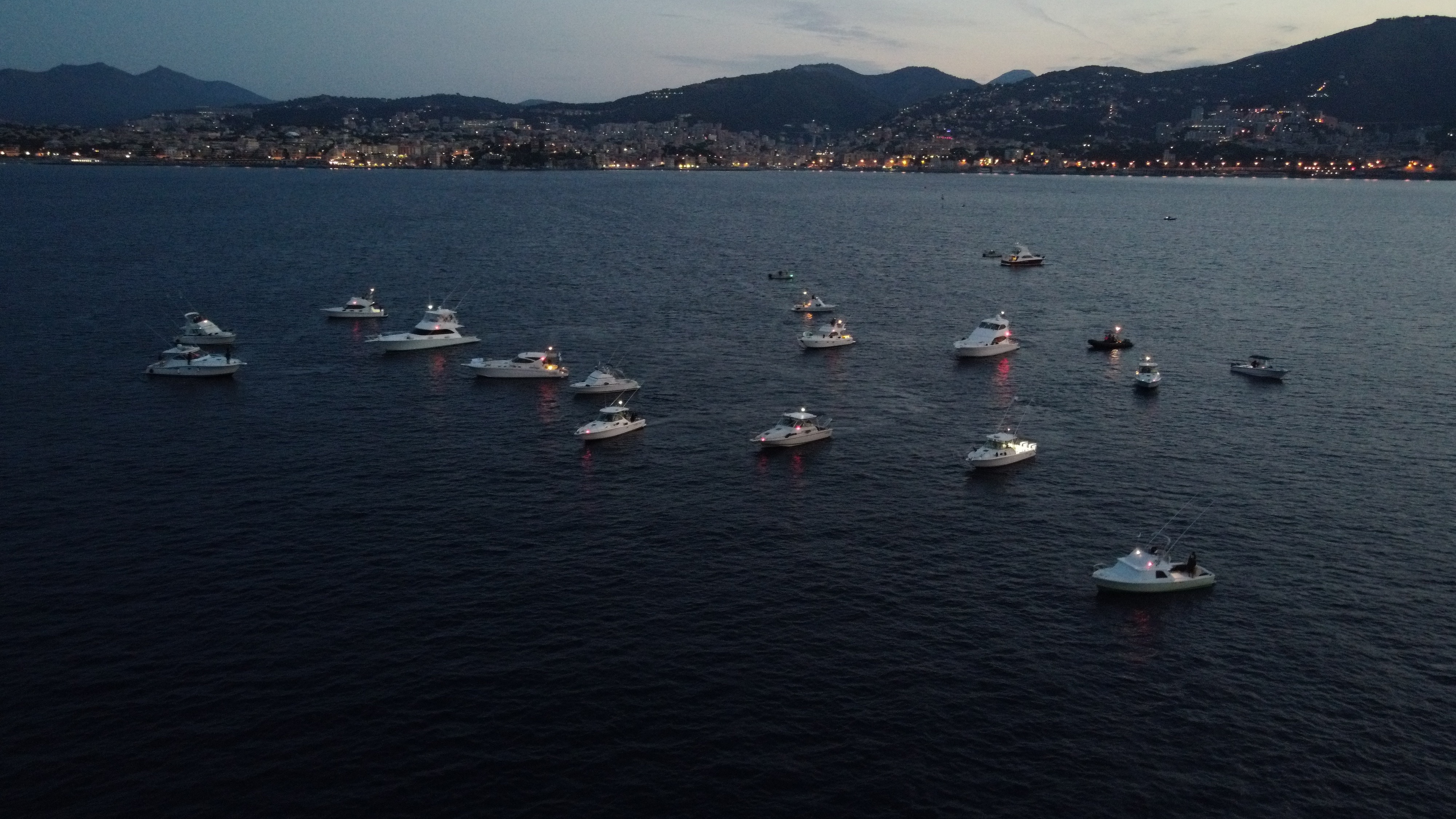 Un'immagine del Fishing Tournament Lowrance Trophy edizione 2021