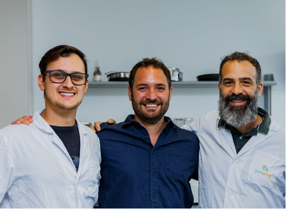 Innomy: Pablo Ignacio Sánchez Rey, CCO; Juan Pablo de Giacomi; CEO, Francisco Kuhar, CSO