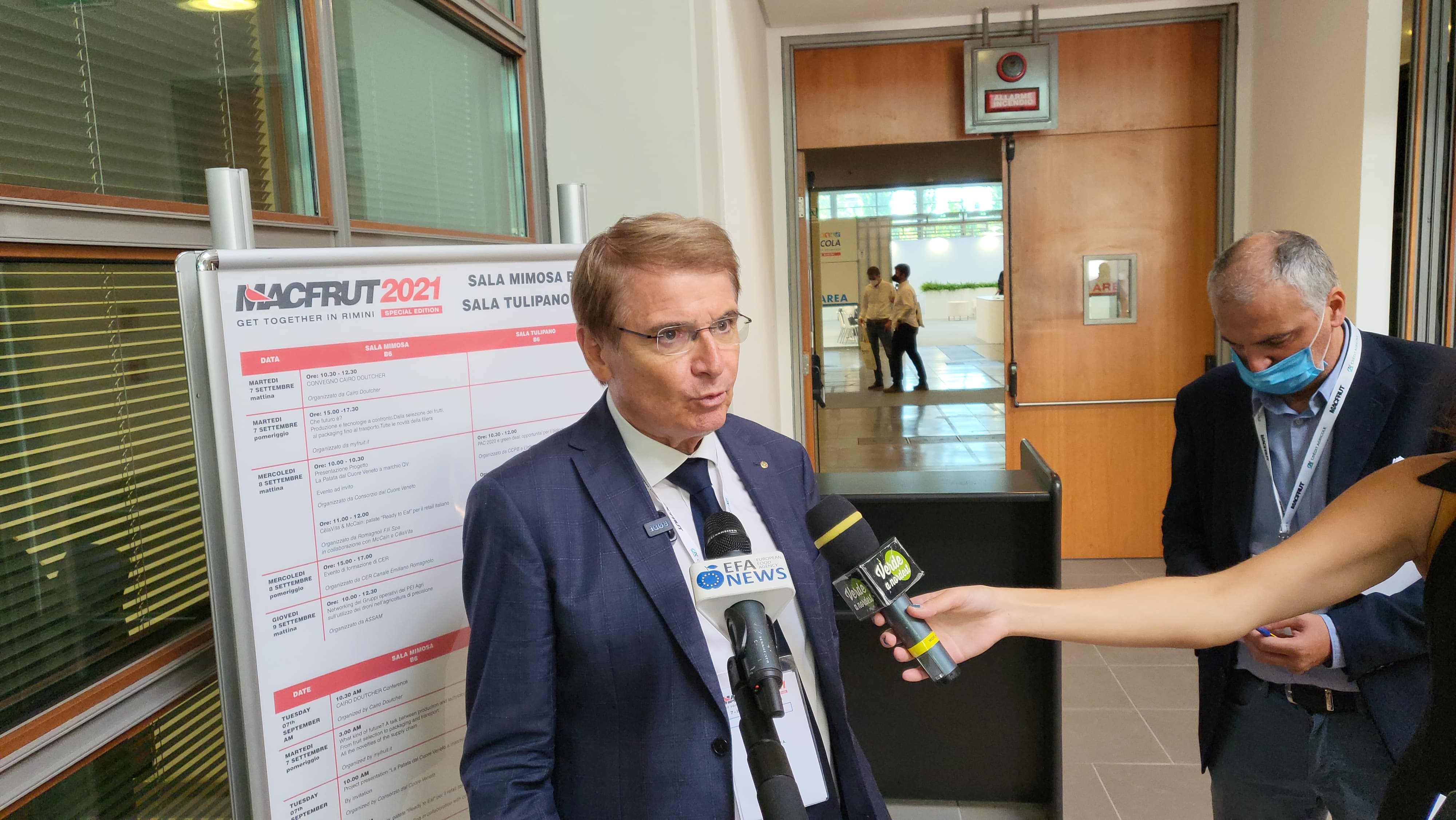Renzo Piraccini, presidente Macfrut e Fieravicola