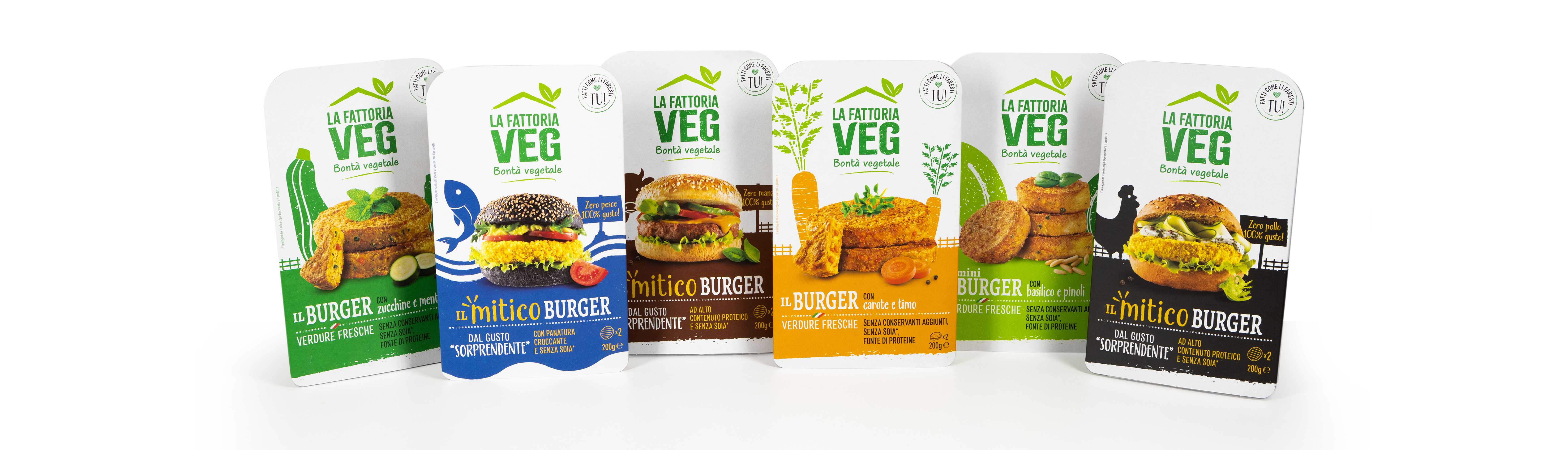 Linea "La Fattoria Veg" di Olga Italia