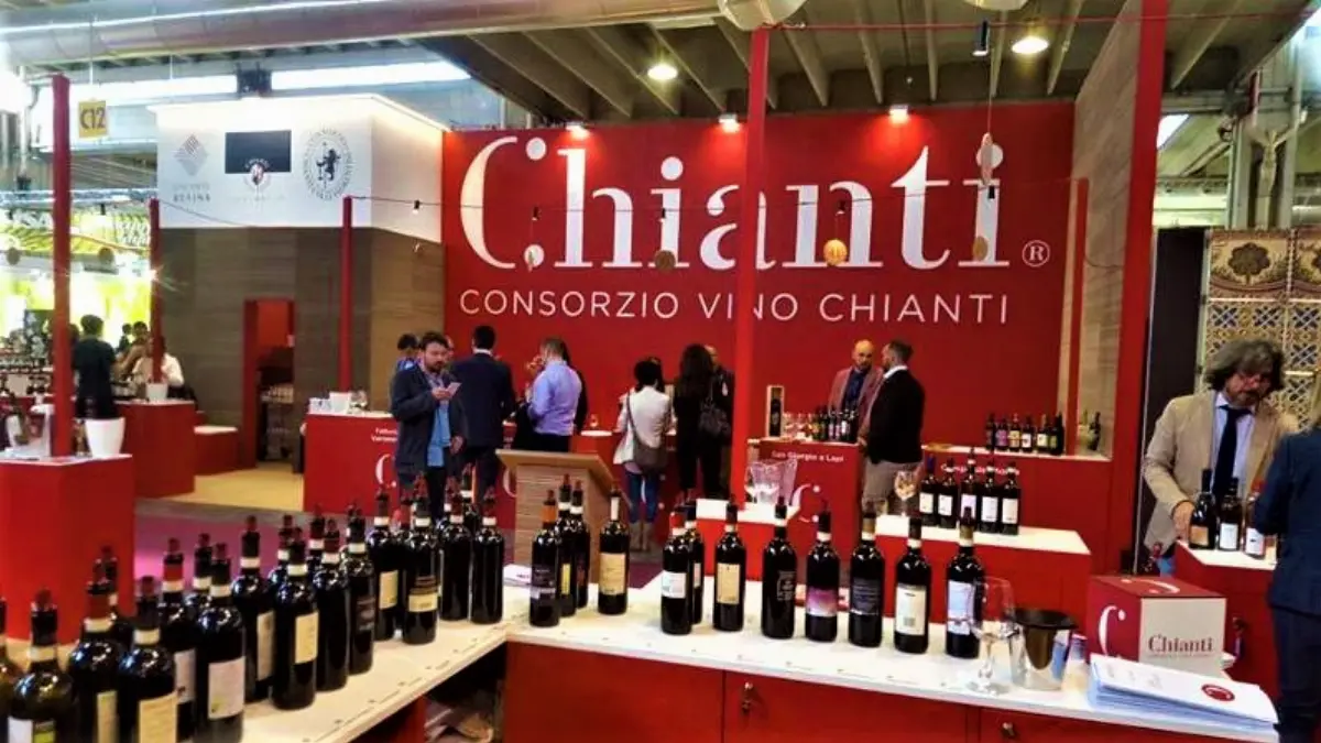 Area espositiva Consorzio Vino Chianti