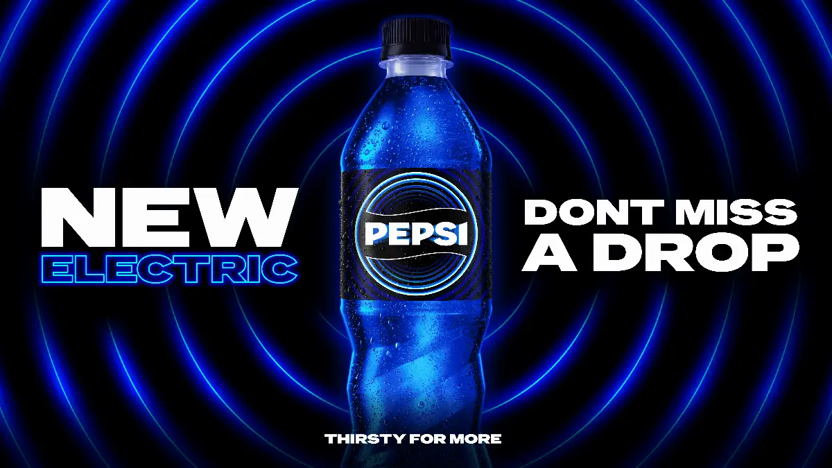 Pepsi Electric Blue