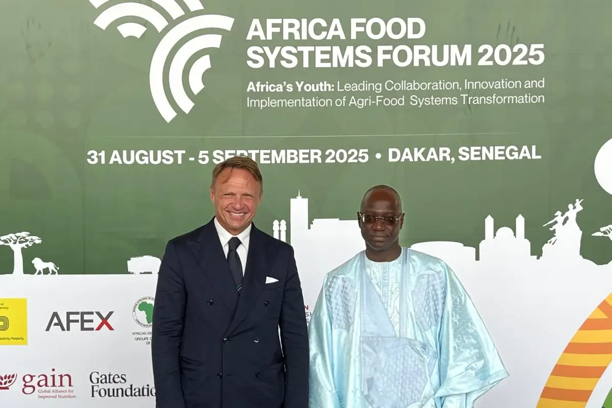 Il ministro dell'Agricoltura, Francesco Lollobrigida, partecipa all'Africa Food System Forum 2025 (Dakar, settembre 2025)