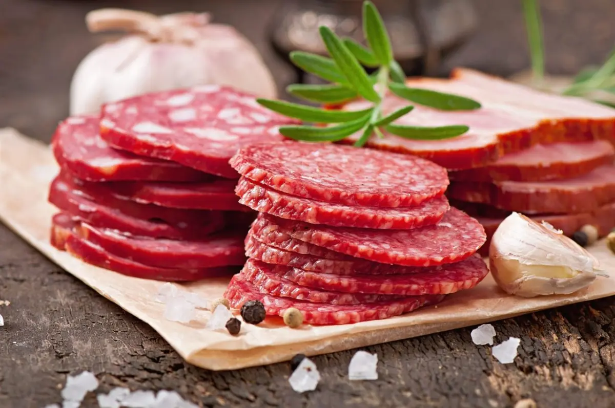 Salumi in cucina