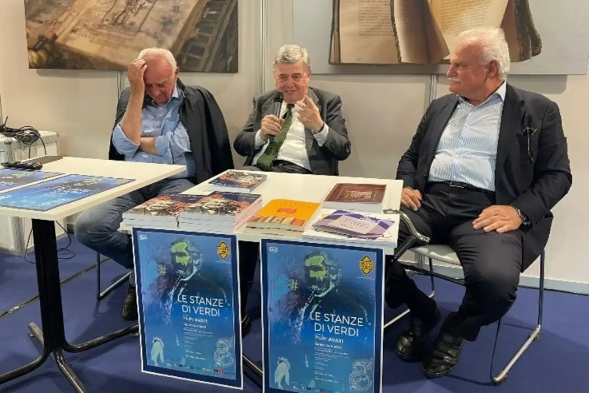 Il direttore generale del Consorzio di Tutela del Formaggio Grana Padano, Stefano Berni, interviene al Salone del Libro di Torino (15 maggio 2025)