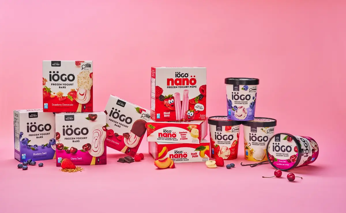 iÖGO, nuovi frozen yogurt di Lactalis Canada e Nestlé Canada