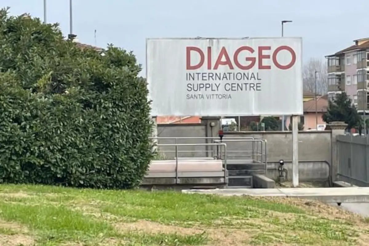 Stabilimento Diageo a Santa Vittoria (CN)