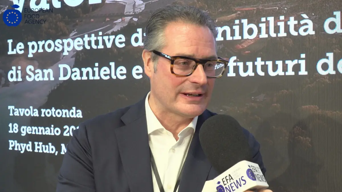 Il direttore del Consorzio Prosciutto San Daniele Dop, Mario Emilio Cichetti