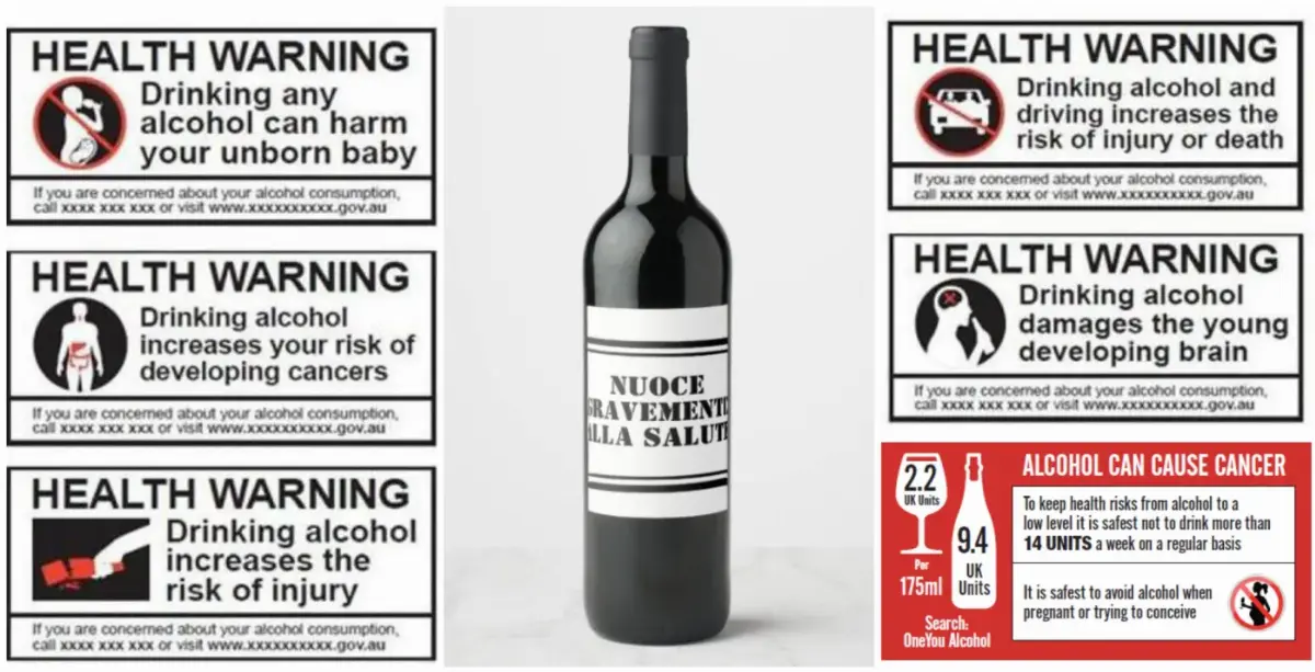 Etichette alcol, l'Irlanda tramuta in legge il regolamento Ue sull'etichettatura con warning health