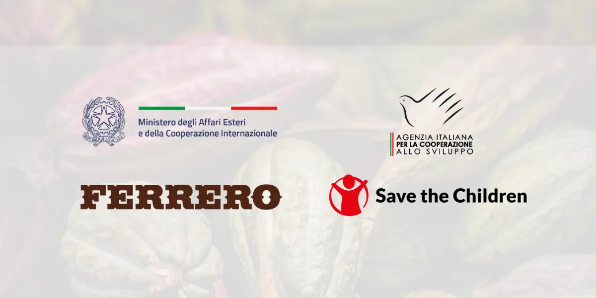 Ferrero, progetto Costa d'Avorio con Save the Children