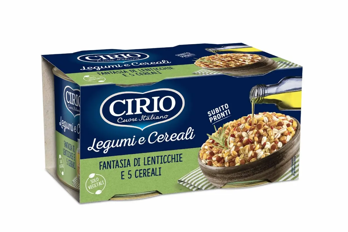Legumi e Cereali Cirio: benessere, gusto e praticità per i nuovi monodose