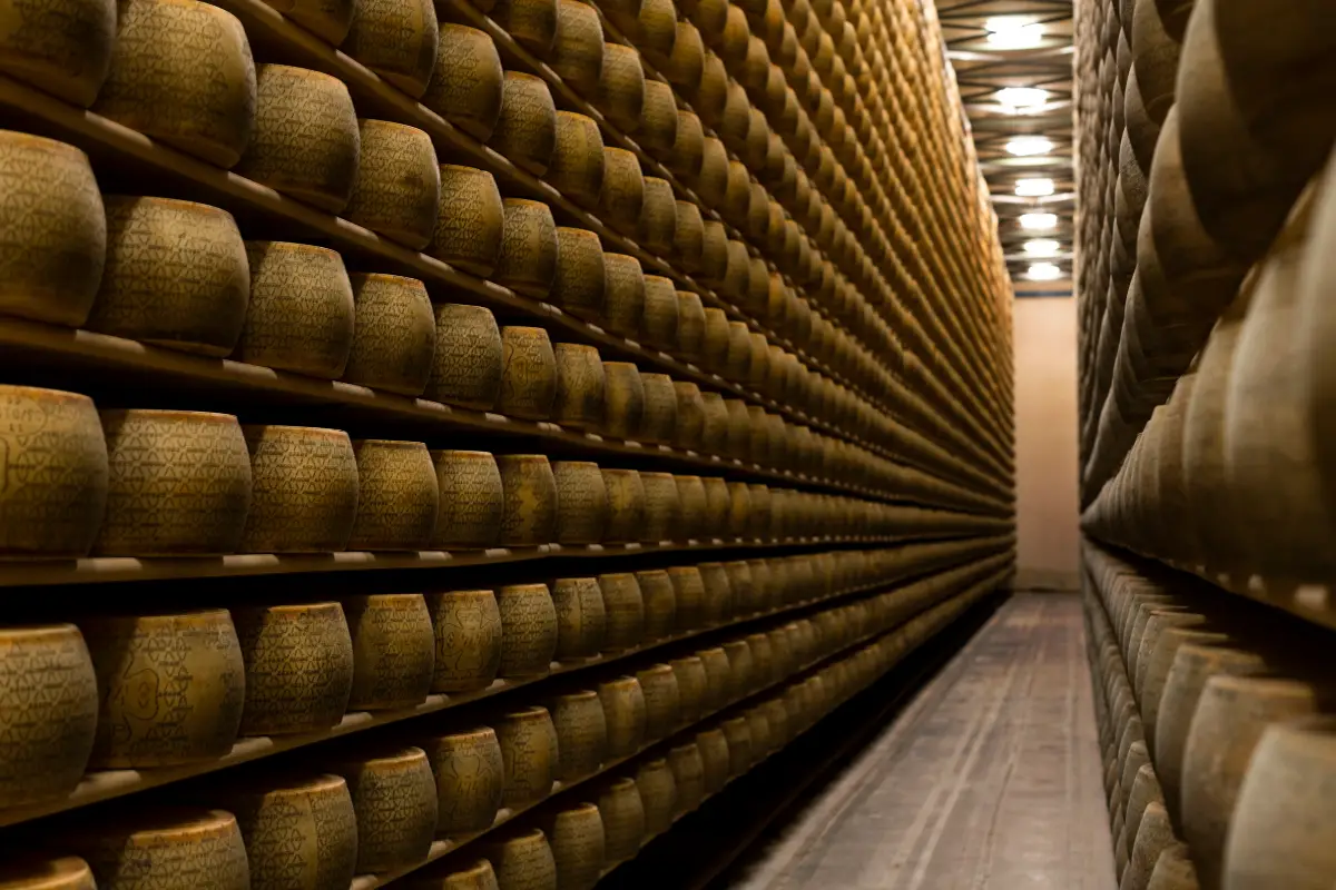 Stagionatura Grana Padano