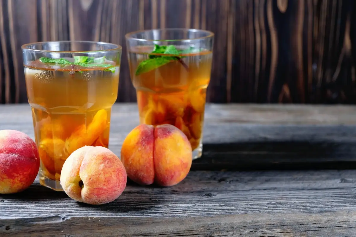 Infuso pesche e limone