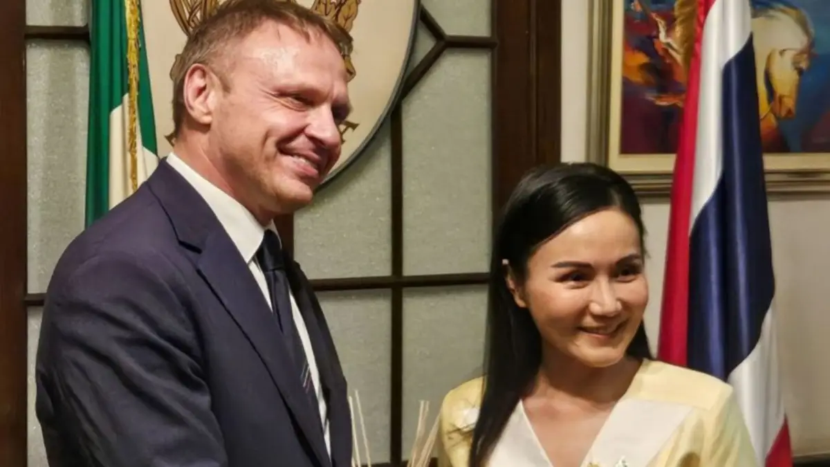 Il ministro Lollobrigida con il ministro dell'Agricoltura e delle Cooperative della Thailandia, Narum