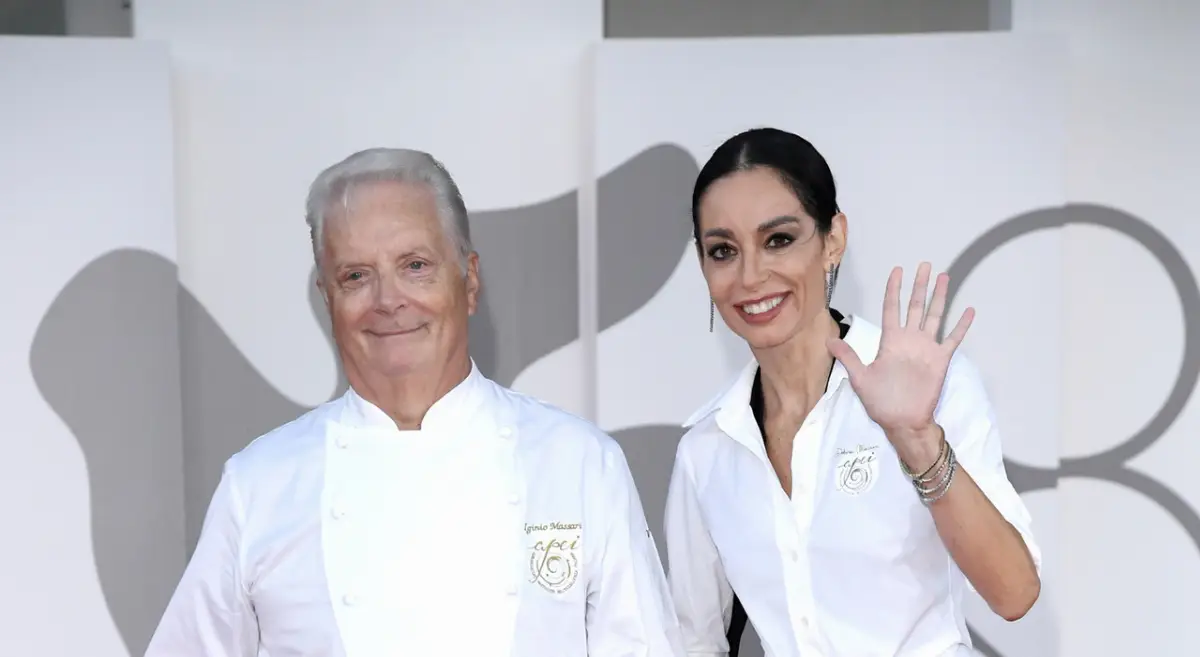 A destra Iginio Massari, a sinistra la figlia Debora Massari assessore al Turismo e marketing Regione Lombardia