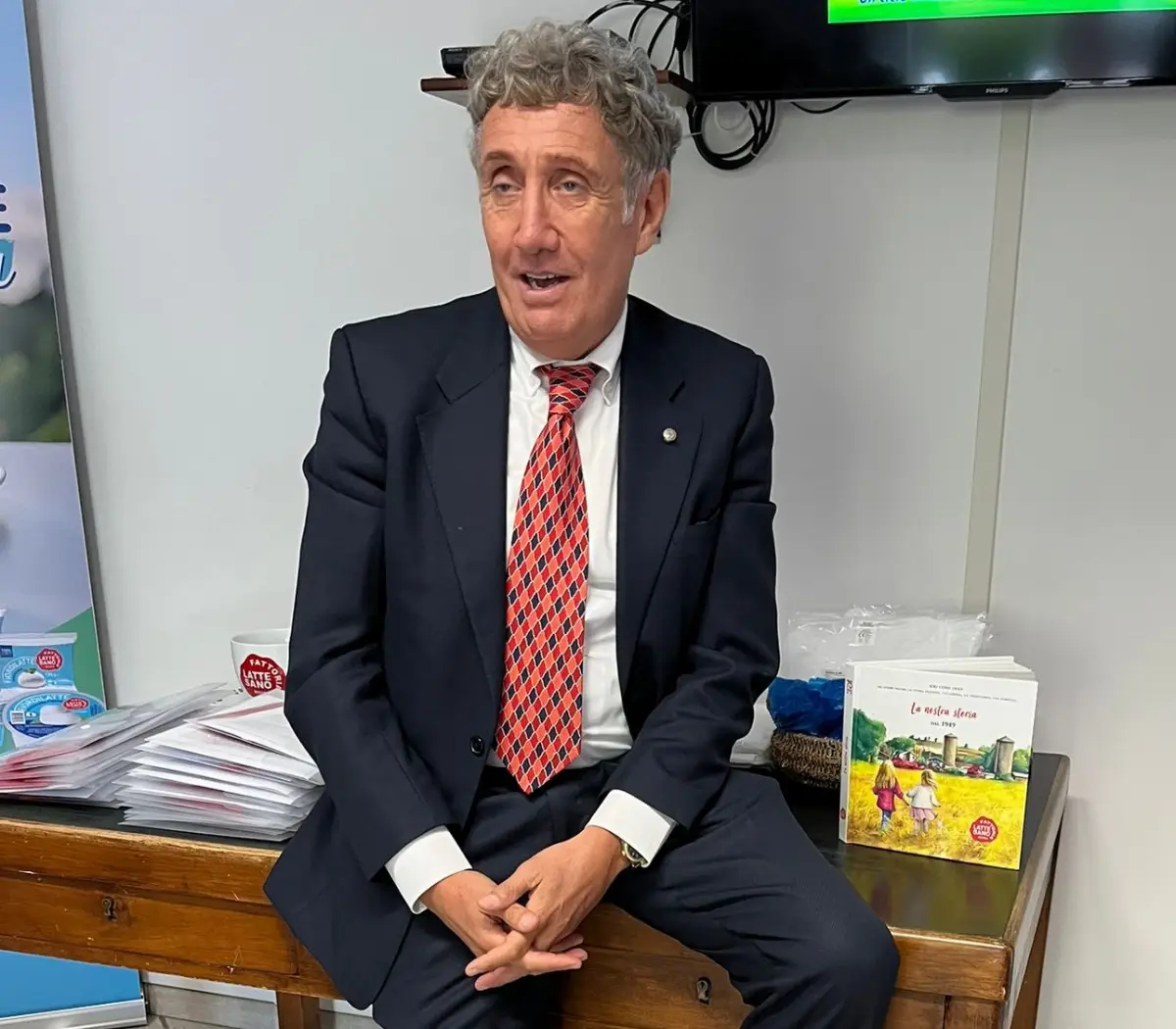 Mauro Lorenzoni, Presidente Fattoria Latte Sano