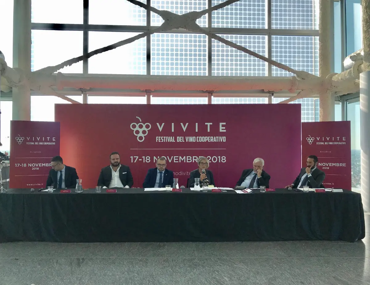 Presentazione evento "Vivite" Festival del vino cooperativo a Milano (17-18 novembre 2018)
