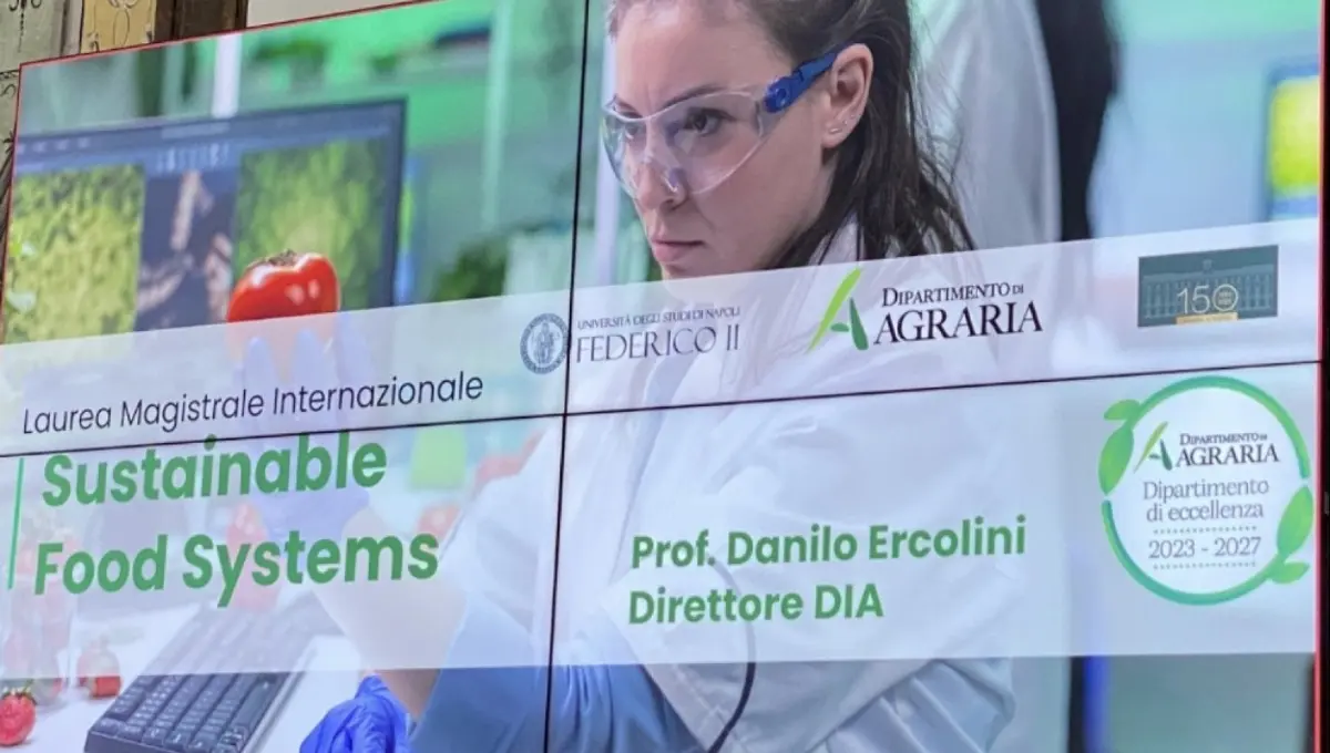 All'università Federico II di Naploli il primo corso di laurea magistrale in Sustainable food system