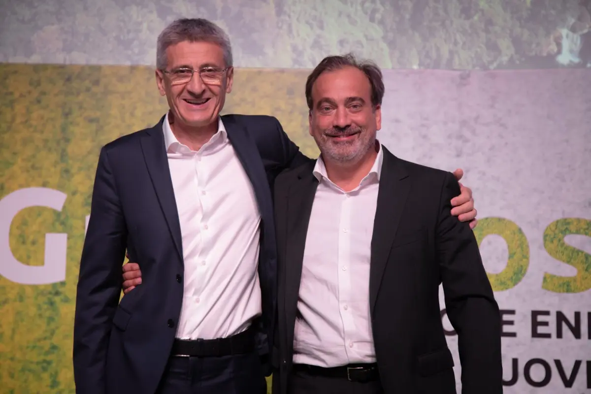 Angelo Baronchelli e Pietro Gattoni, rispettivamente vicepresidente e presidente del Consorzio Italiano Biogas