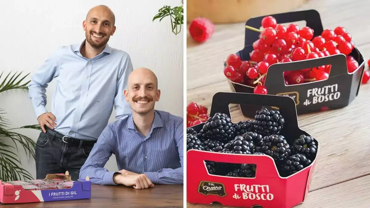 (Orsero) I Frutti di Gil: Matteo (a sx) e Luca Molari