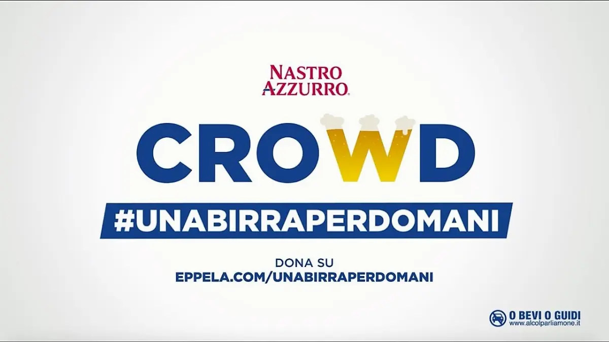 #UNABIRRAPERDOMANI, la raccolta fondi di Nastro Azzurro