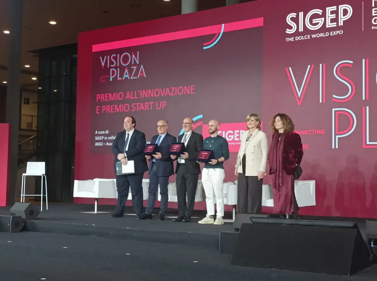 Un momento della premiazione delle startup innovative e d'eccellenza al SIgep 2024