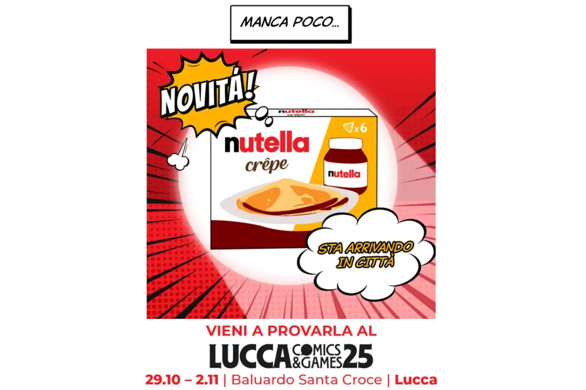 Nutella Crepe - Lucca Comics&Games 2025