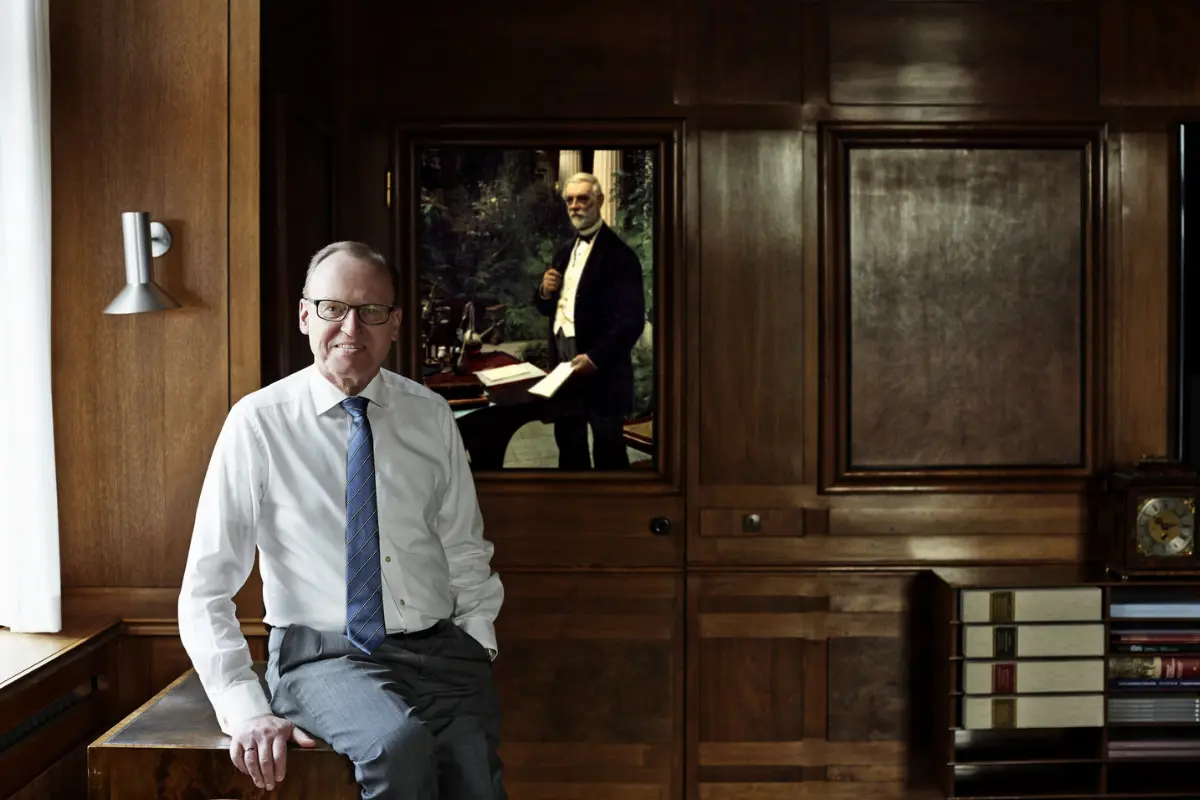 Prof. Flemming Besenbacher, Presidente della Fondazione Carlsberg