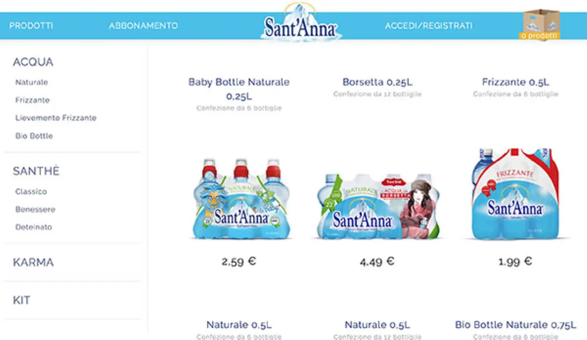 E-commerce Sant'Anna