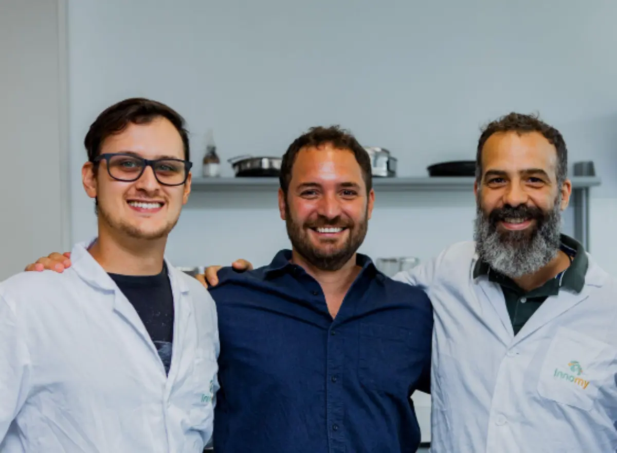 Innomy: Pablo Ignacio Sánchez Rey, CCO; Juan Pablo de Giacomi; CEO, Francisco Kuhar, CSO