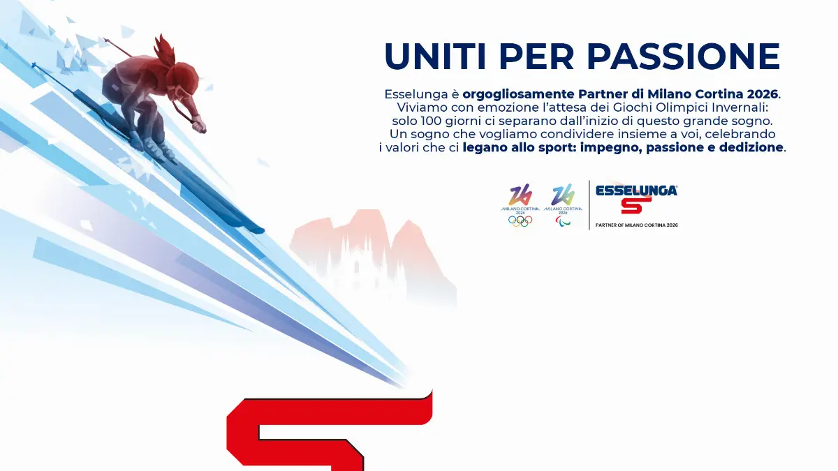 Esselunga in vista della Olimpiadi Cortina