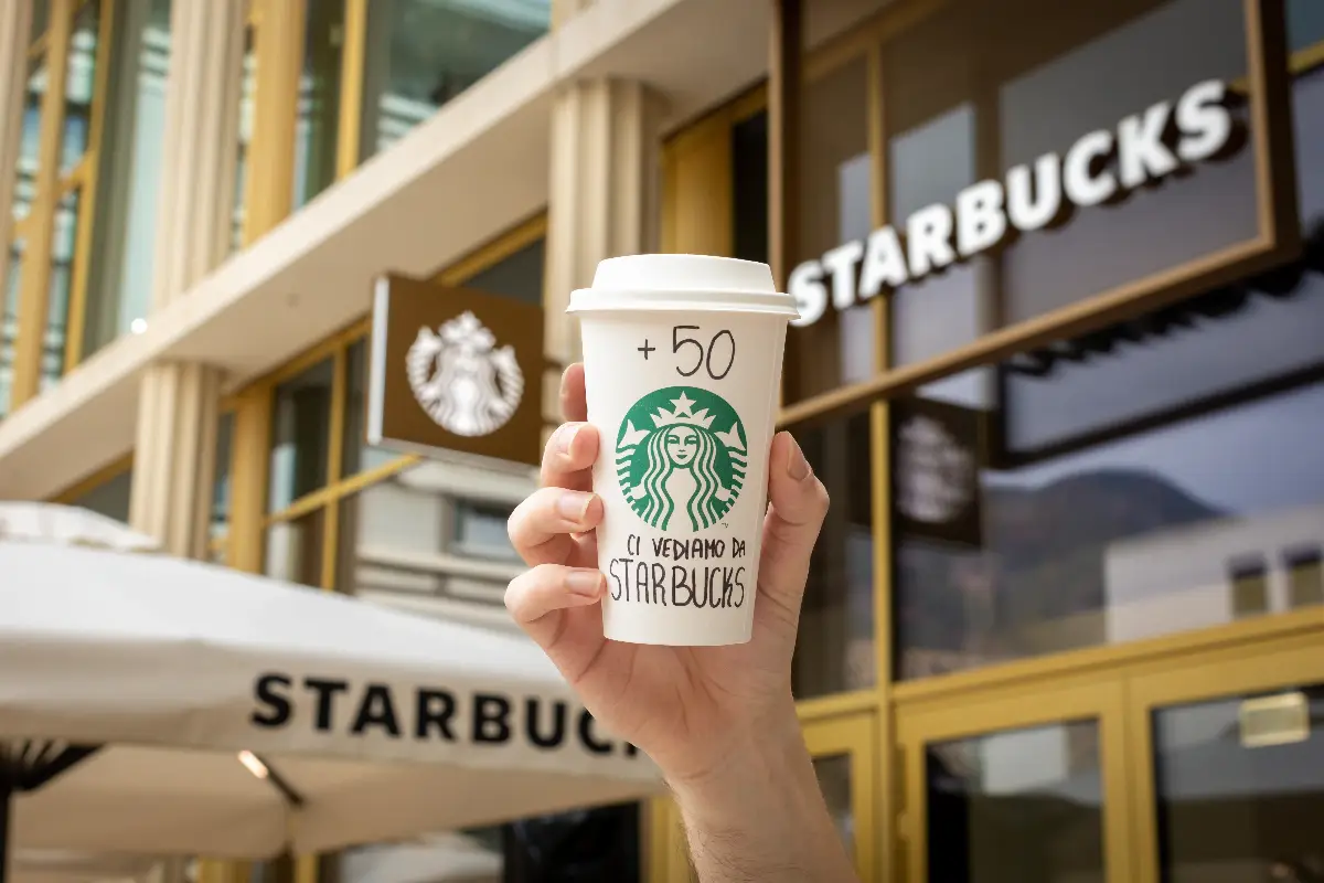 Starbicks apre il 50° store in Italia al WaltherPark di Bolzano