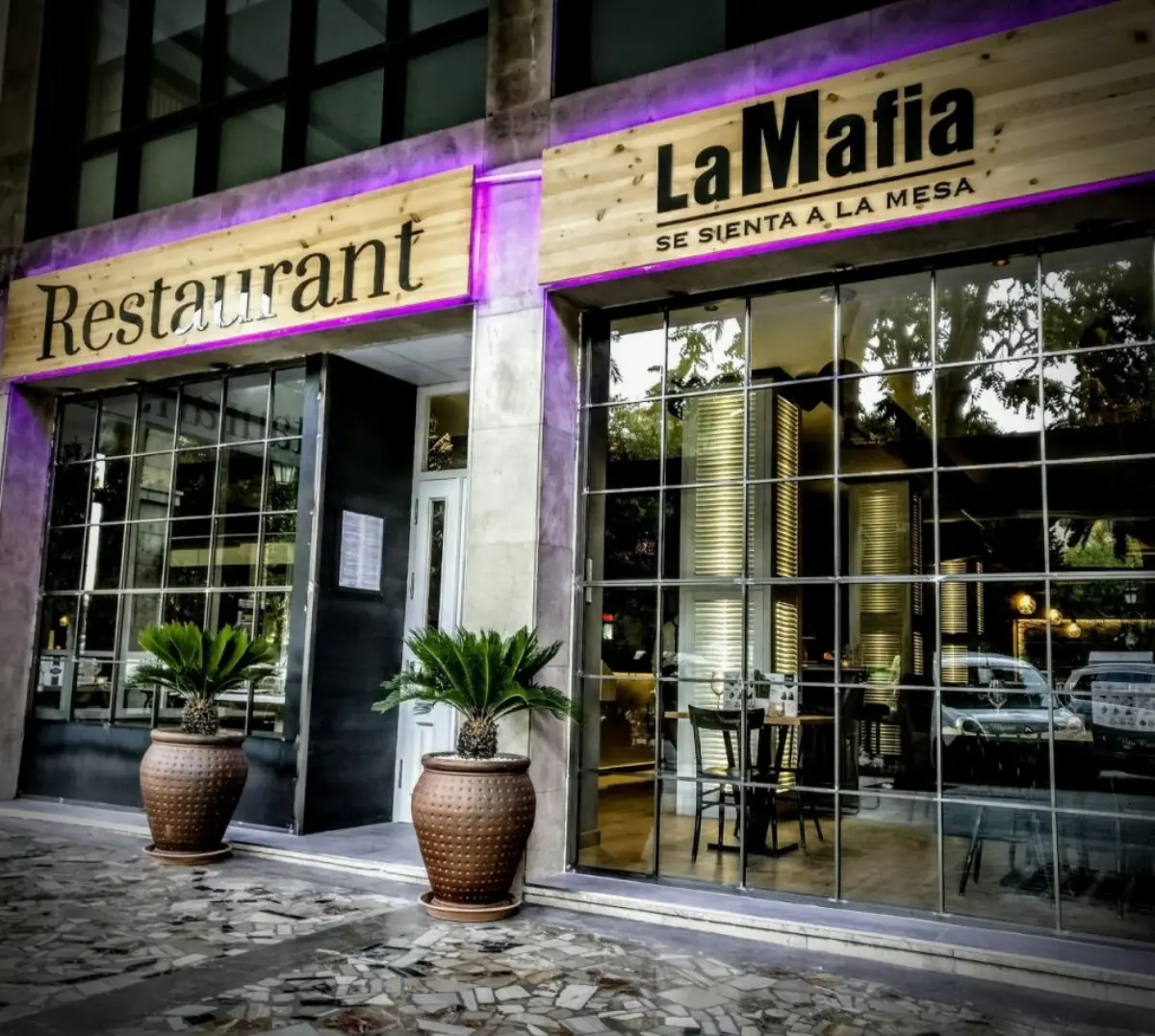 La Mafia se sienta a la mesa, tristorante in Spagna